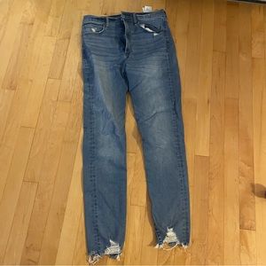 Abercrombie Super Skinny Ankle High Rise TALL